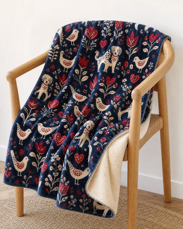 Nordic Hearth pet blanket