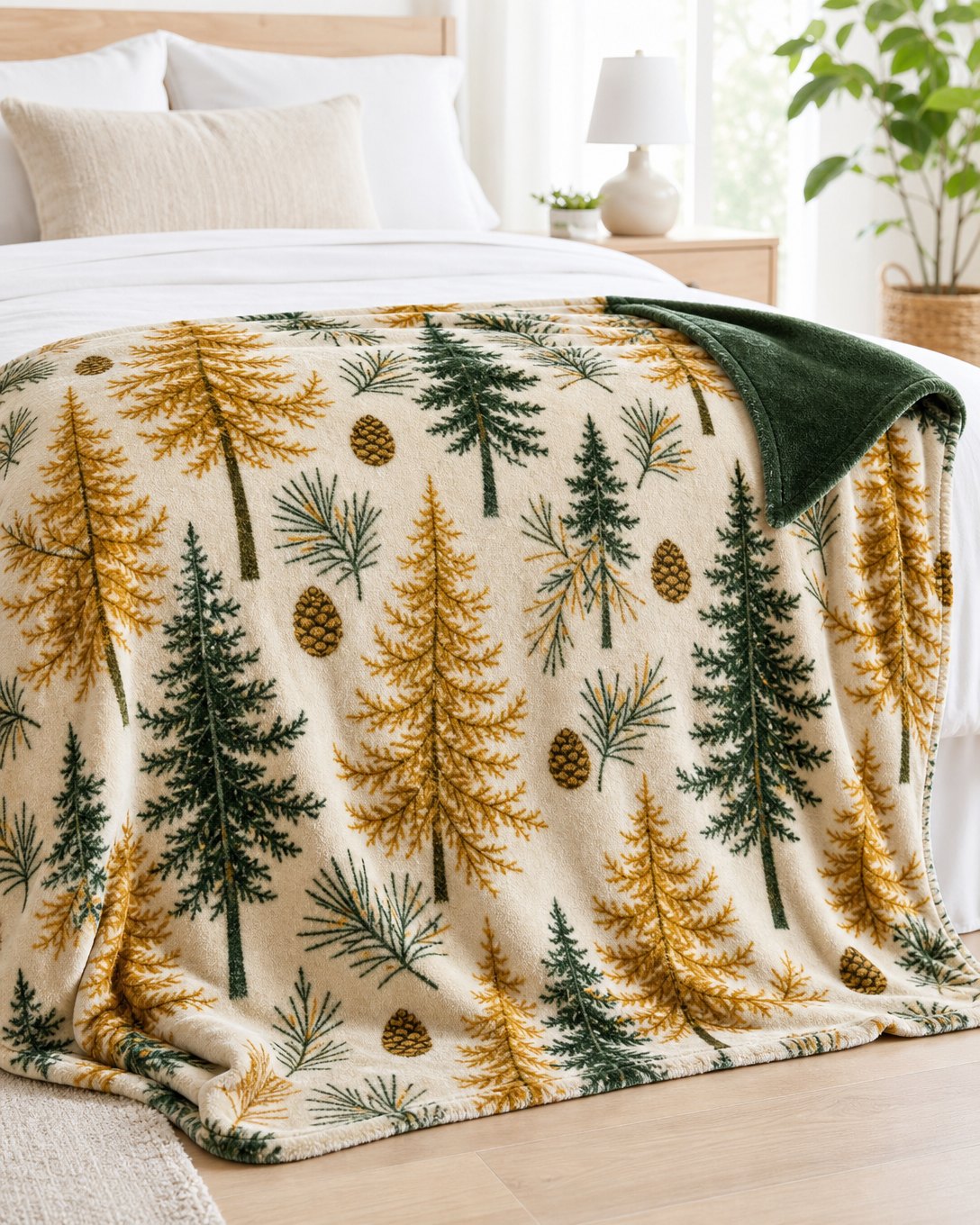 Golden Larch Pet Blanket, image 1