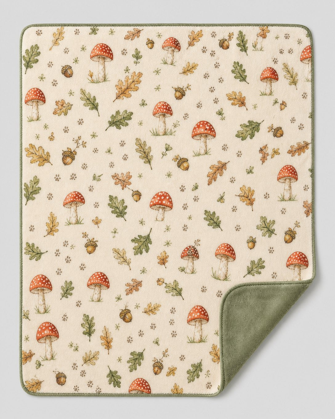 Toadstool Trail Pet Blanket, image 2