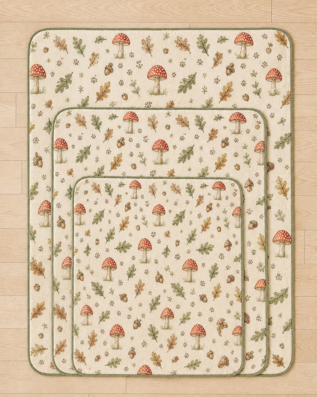 Toadstool Trail Pet Blanket, image 3
