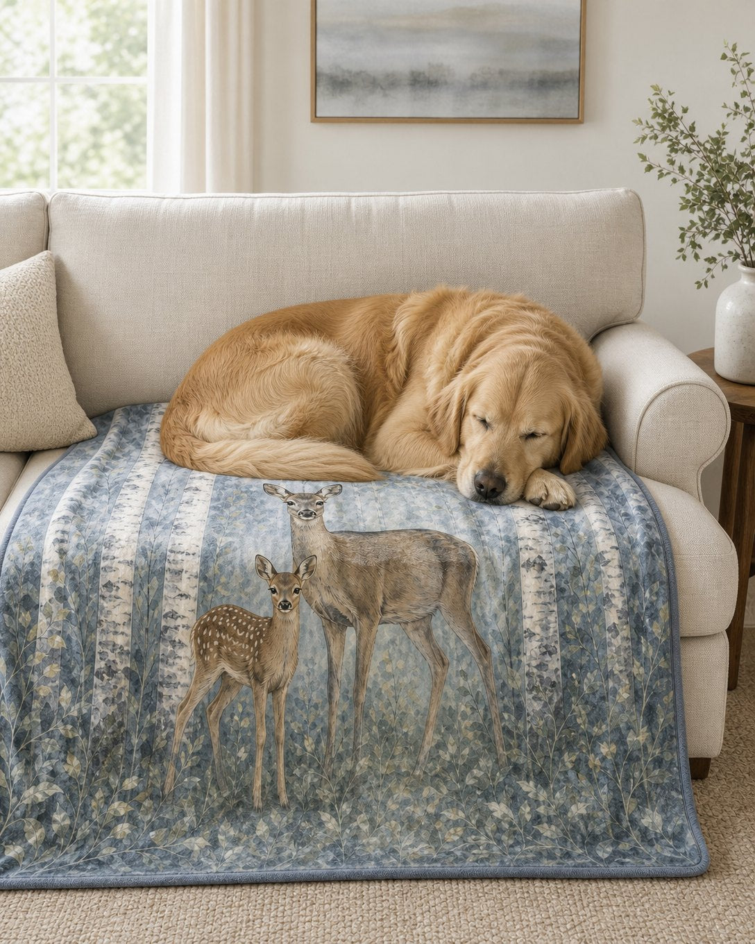 Birchwood Fawn Pet Blanket, image 5