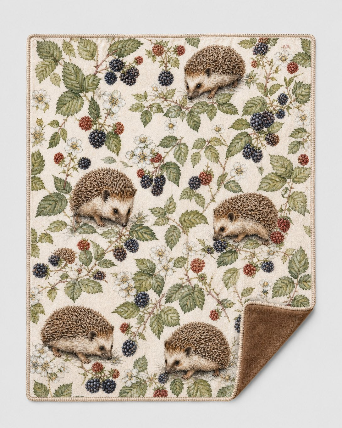 Bramble Hedgehogs Pet Blanket, image 2
