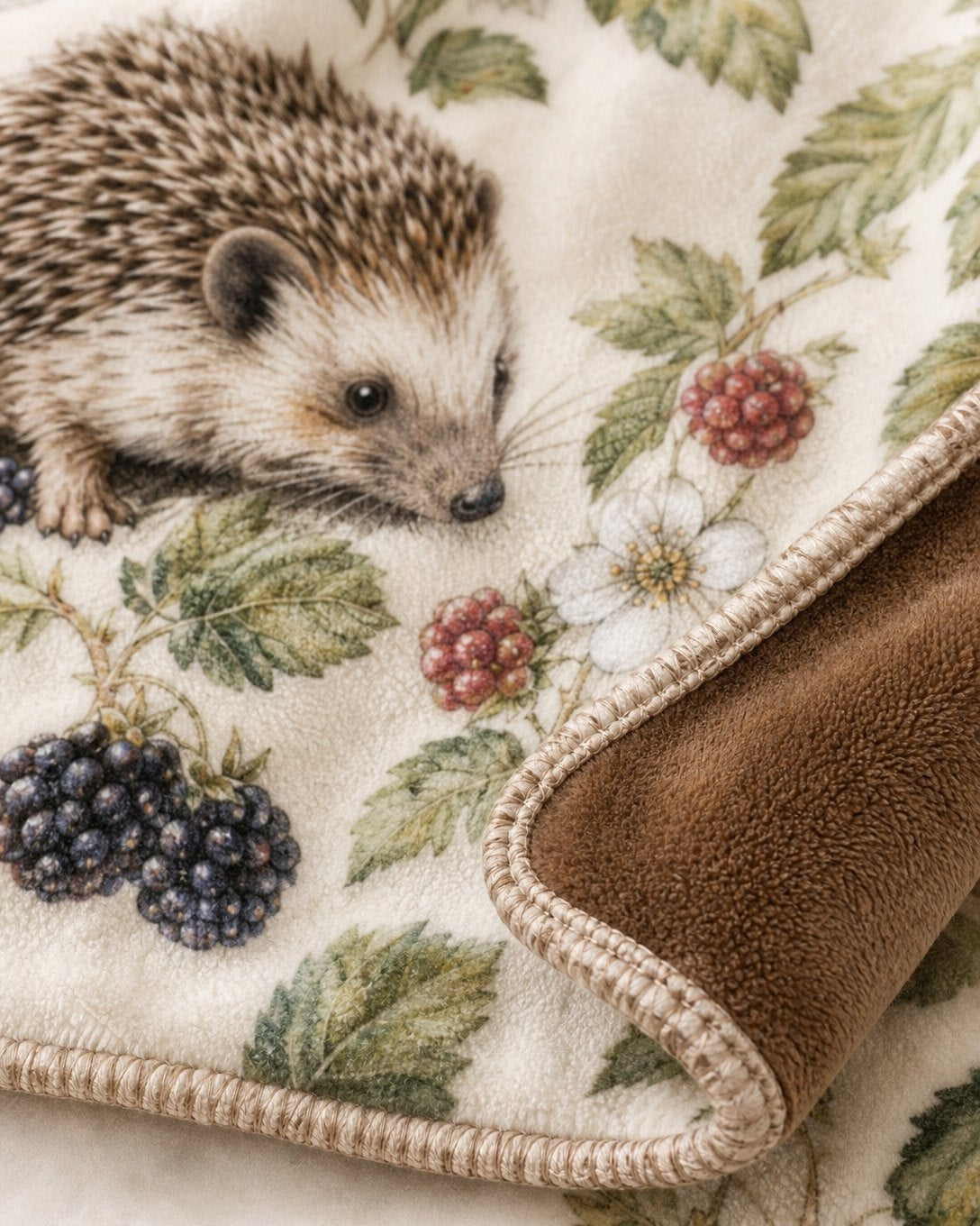 Bramble Hedgehogs Pet Blanket, image 4
