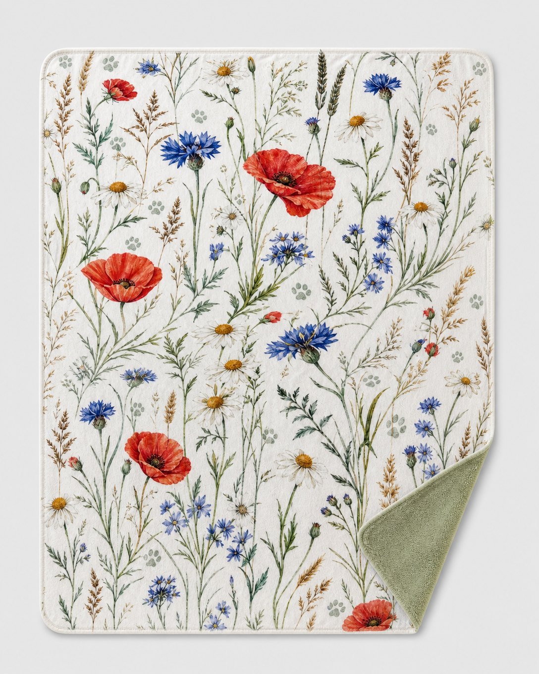 Wildflower Meadow Pet Blanket, image 2