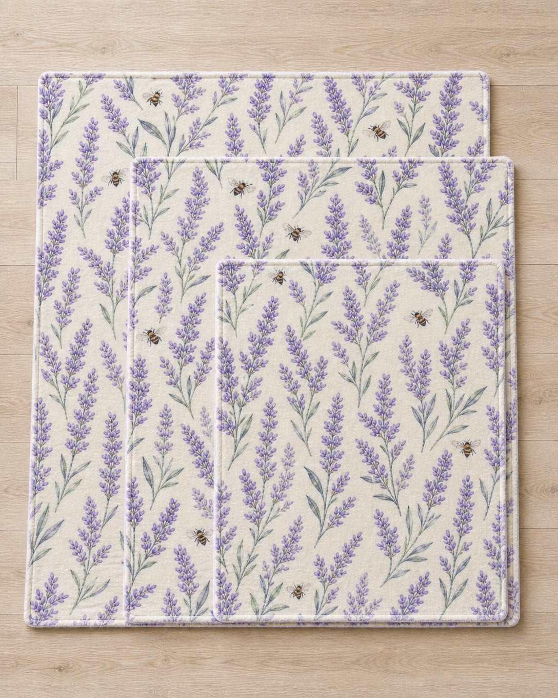Lavender & Bee Pet Blanket, image 3