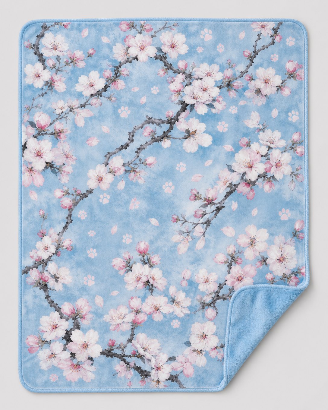 Apple Blossom Sky Pet Blanket, image 2