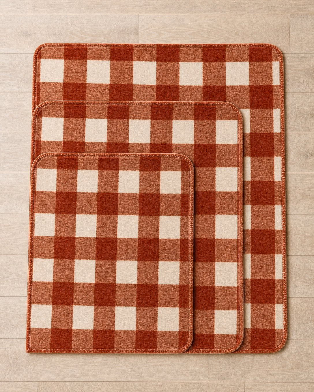 Rust Buffalo Check Pet Blanket, image 3