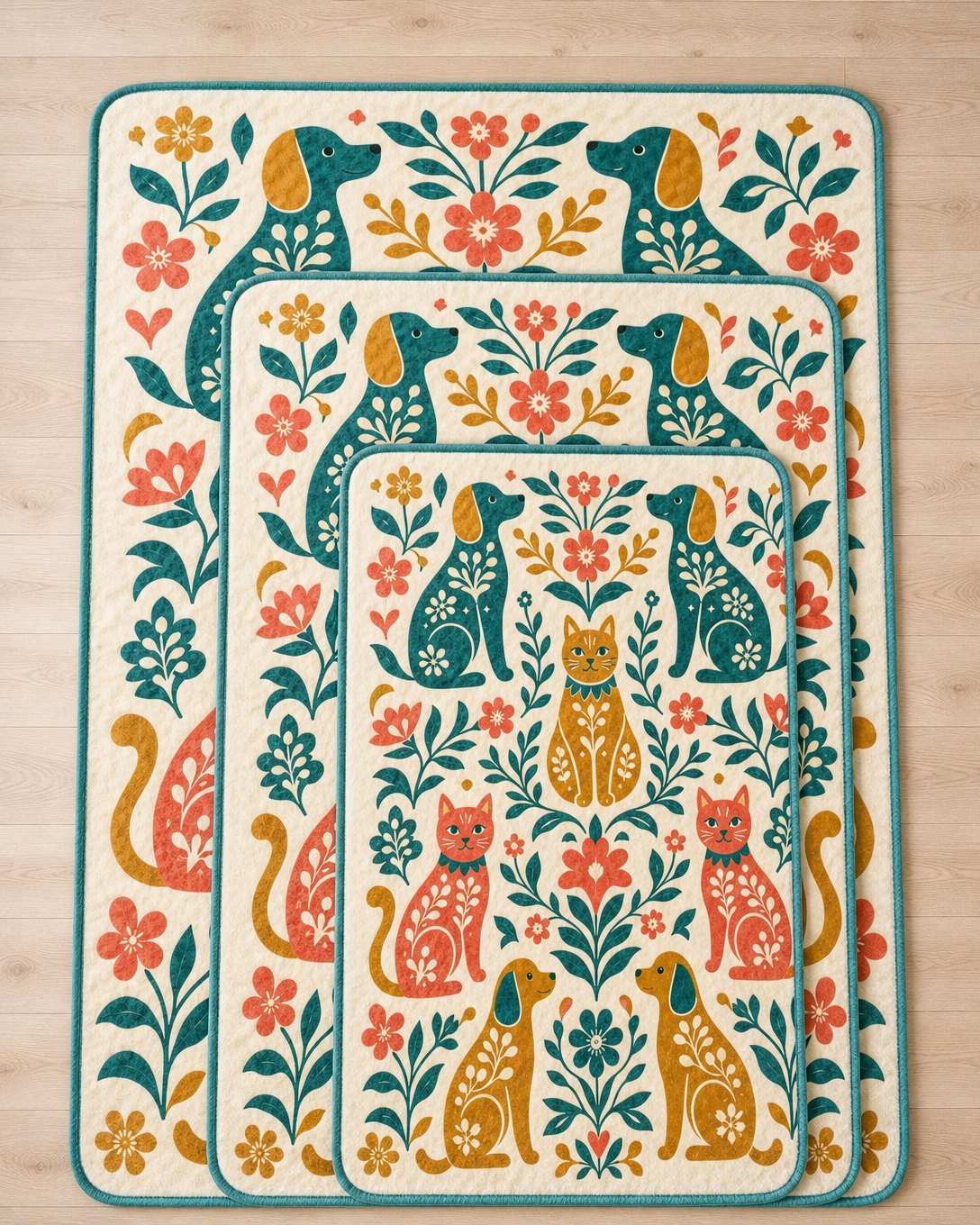 Paper-Cut Pals Pet Blanket, image 3